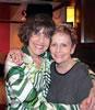 Marlene with Carol Fredette at Kitano